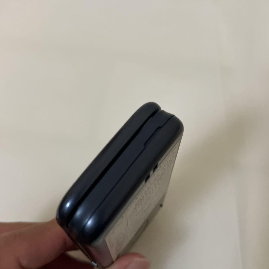 【極美品】NTTドコモ 富士通 らくらくホン F-01M ネイビー　docomo