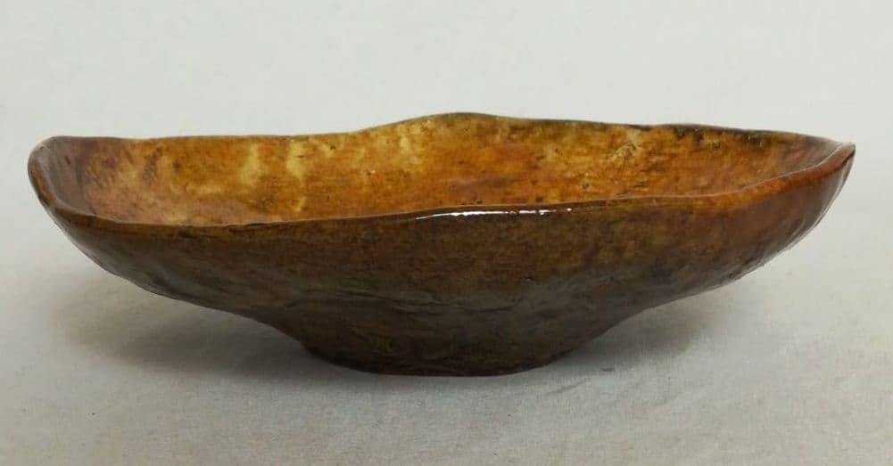 陰陽文　手捻り皿　5枚揃