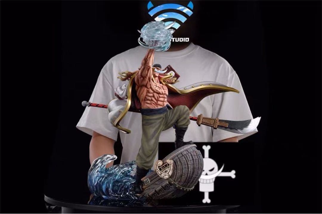 ワンピース WIFI-STUDIO 白ヒゲ フィギュア A版 ガレージキット