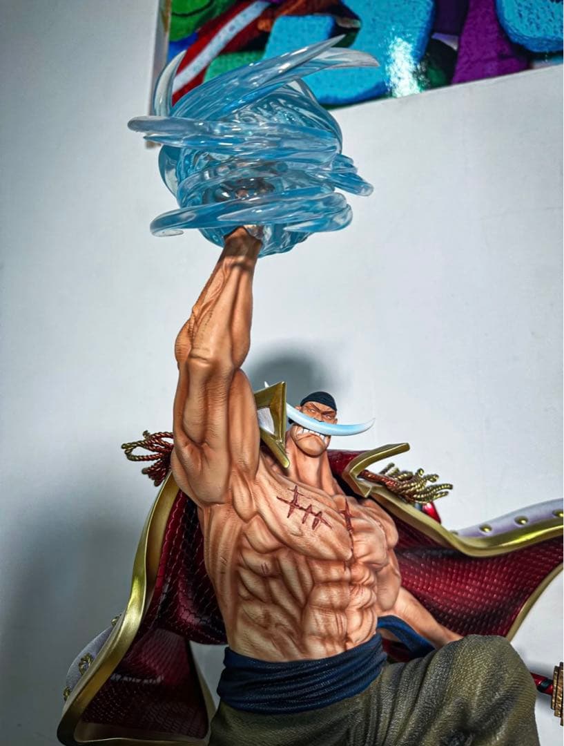 ワンピース WIFI-STUDIO 白ヒゲ フィギュア A版 ガレージキット