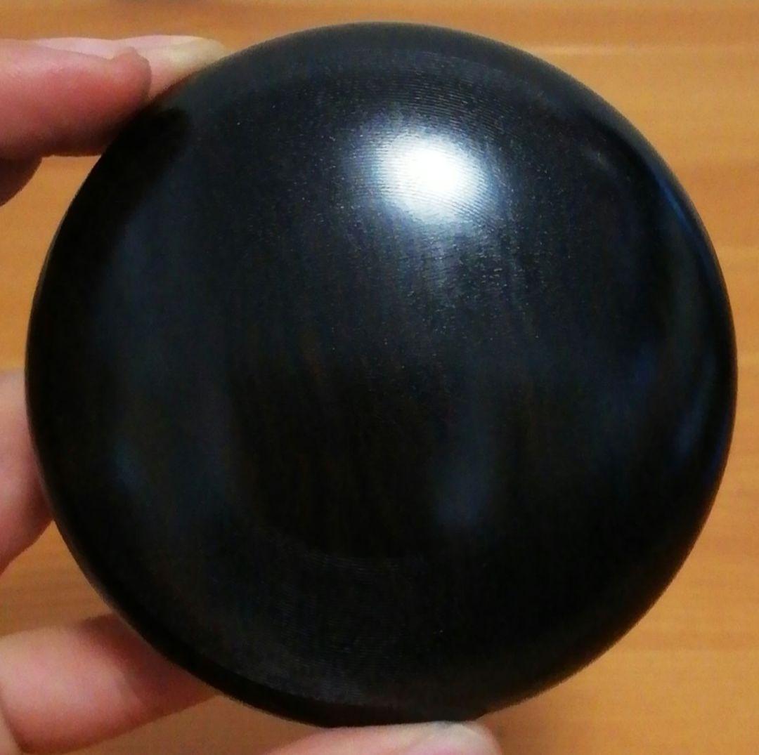 人間国宝　川北良造作　縞　黒檀　春秋　蒔絵　香合　共箱　茶道具