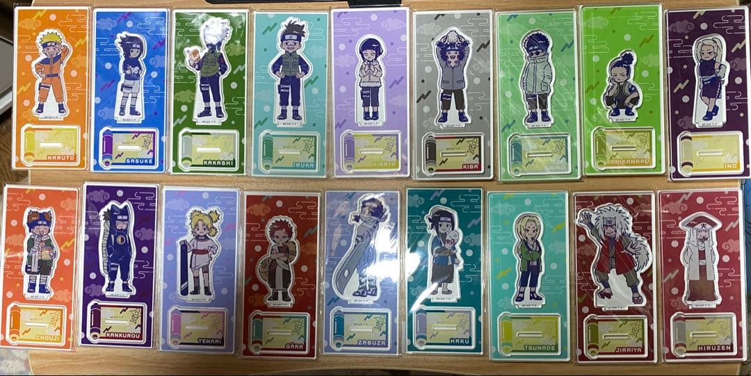NARUTO れとぽぷ　アクリルスタンド　第1段　第2段