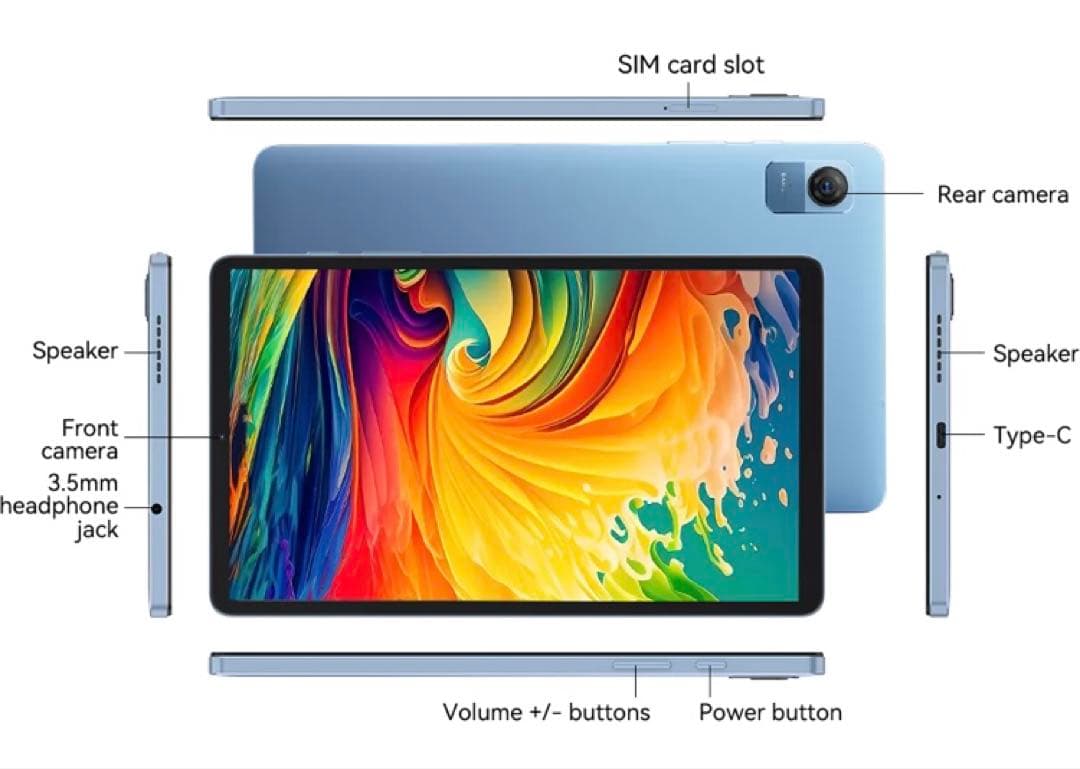 OSCAL Pad 5 グレイシャルブルー