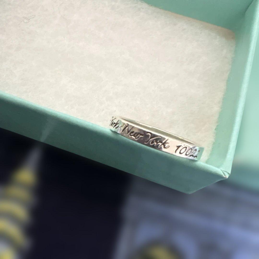 ひ*り様 Tiffany & Co. シルバー925 リング/ノーツ　ナローリン