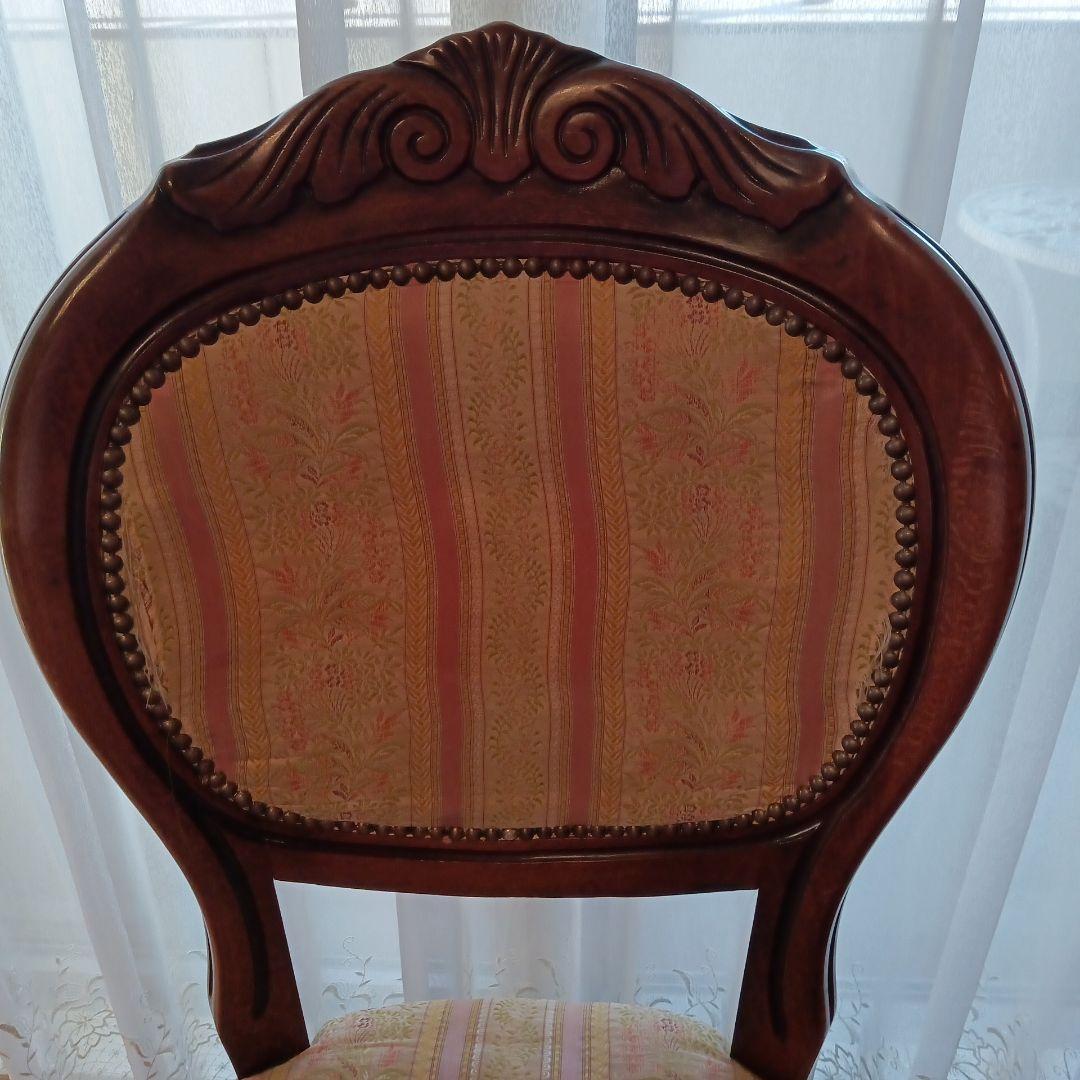 ①アンティーク★チェア★ヴィンテージ★ピンク★ヴェローナクラッシック★dinos