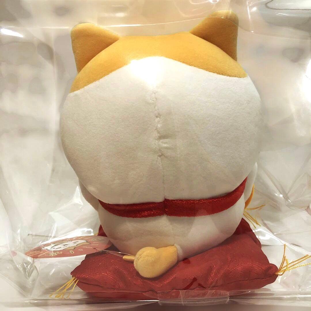 ★国内正規品 ちいかわ 未使用品★ 招福！ハチワレ ぬいぐるみS & アクマグ付