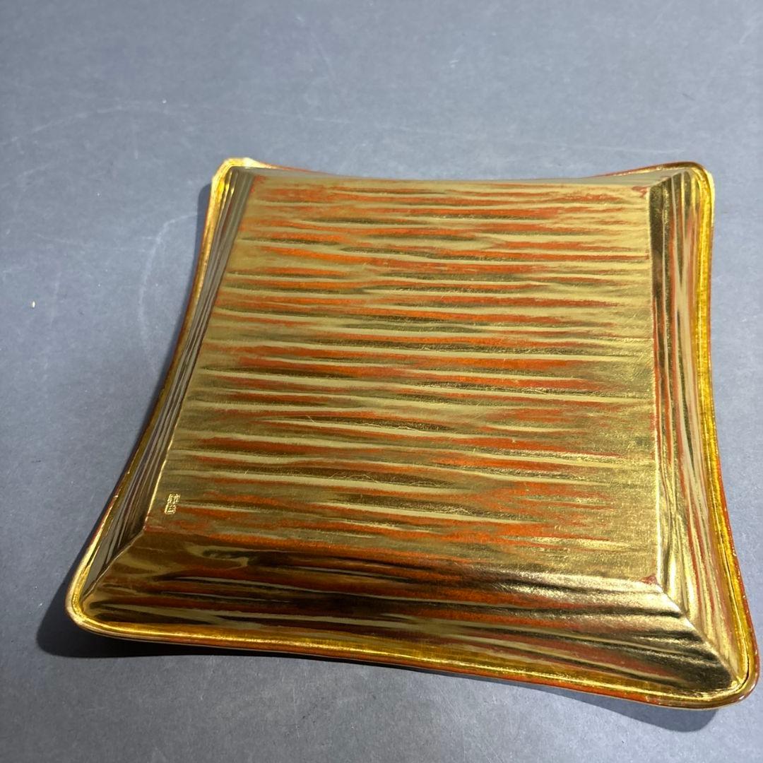 茶道具　中川浄益　菓子盆　共箱