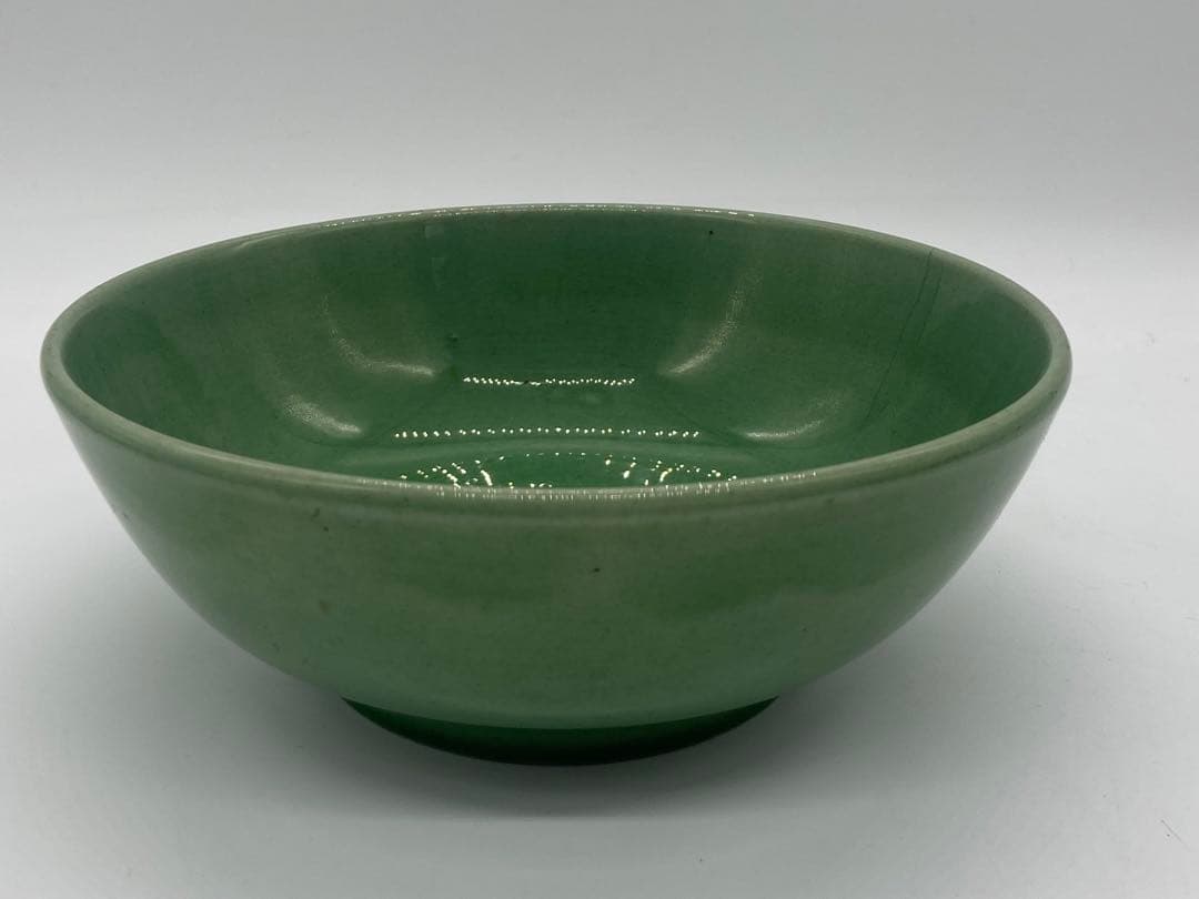 中国　緑釉碗　翠青釉　送料込み0111