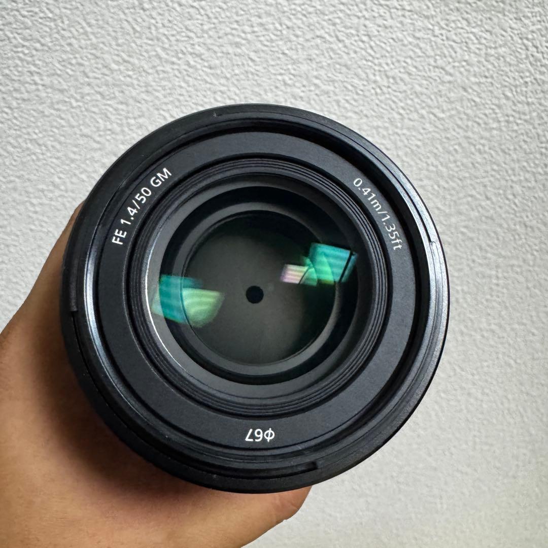 CDF-Sフィルター付き SONY FE 50mm F1.4 GM レンズ