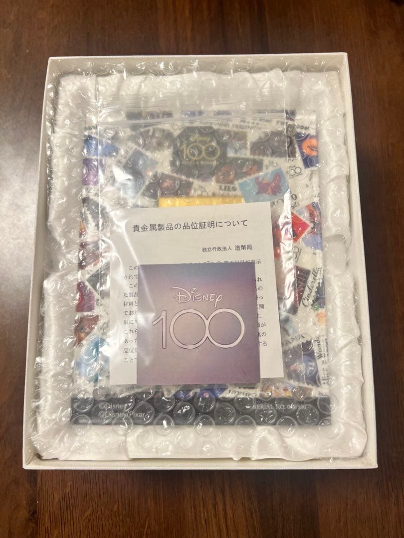 純金カード約4g【ディズニー100周年記念】【2026/1/31まで出品】