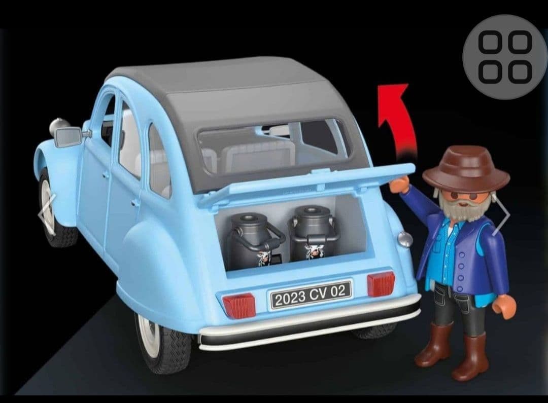 プレイモービル　2CV セット シトロエンコラボ商品　即納　2台限定