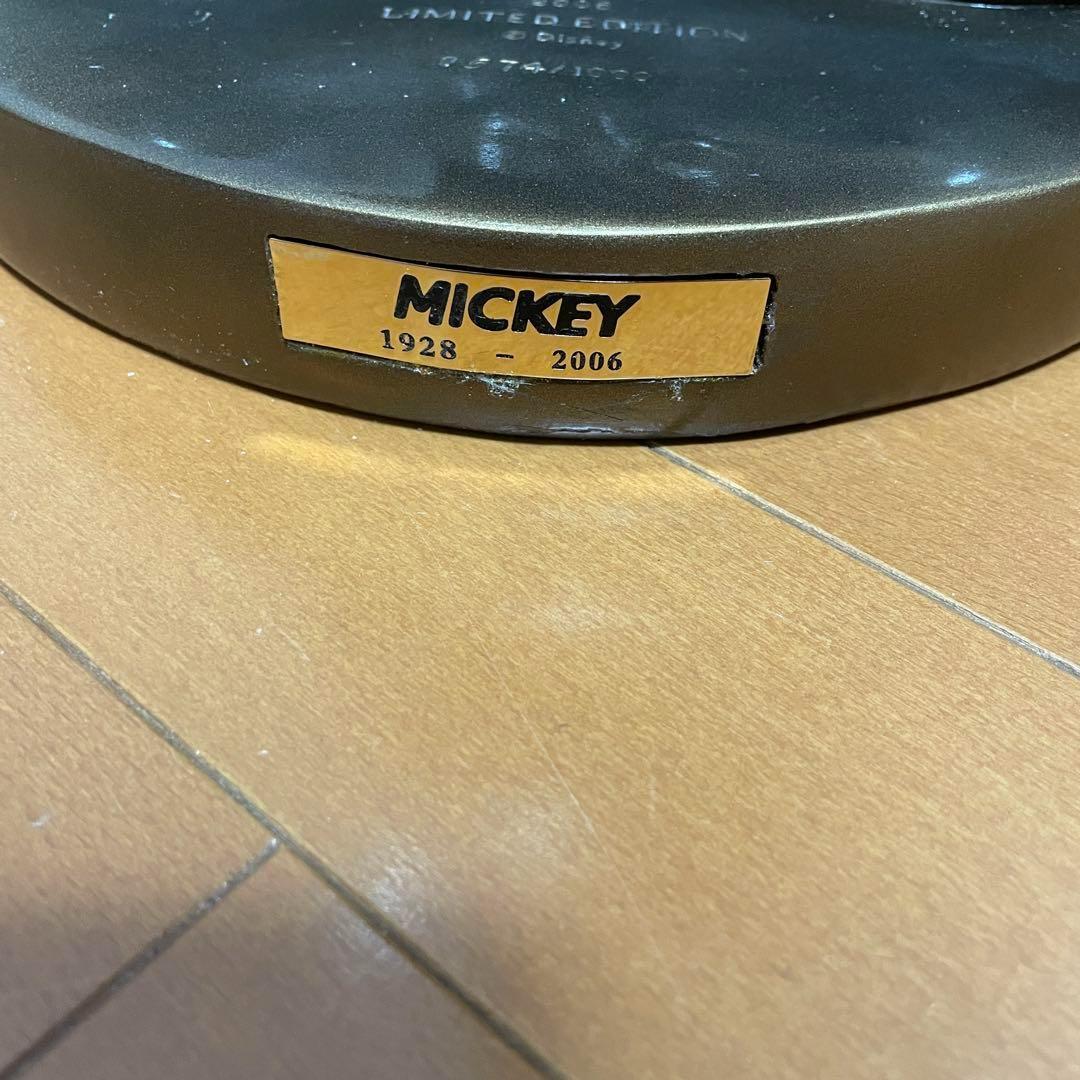【希少】アニバーサリーミッキー極大ブロンズ像 1000体限定品