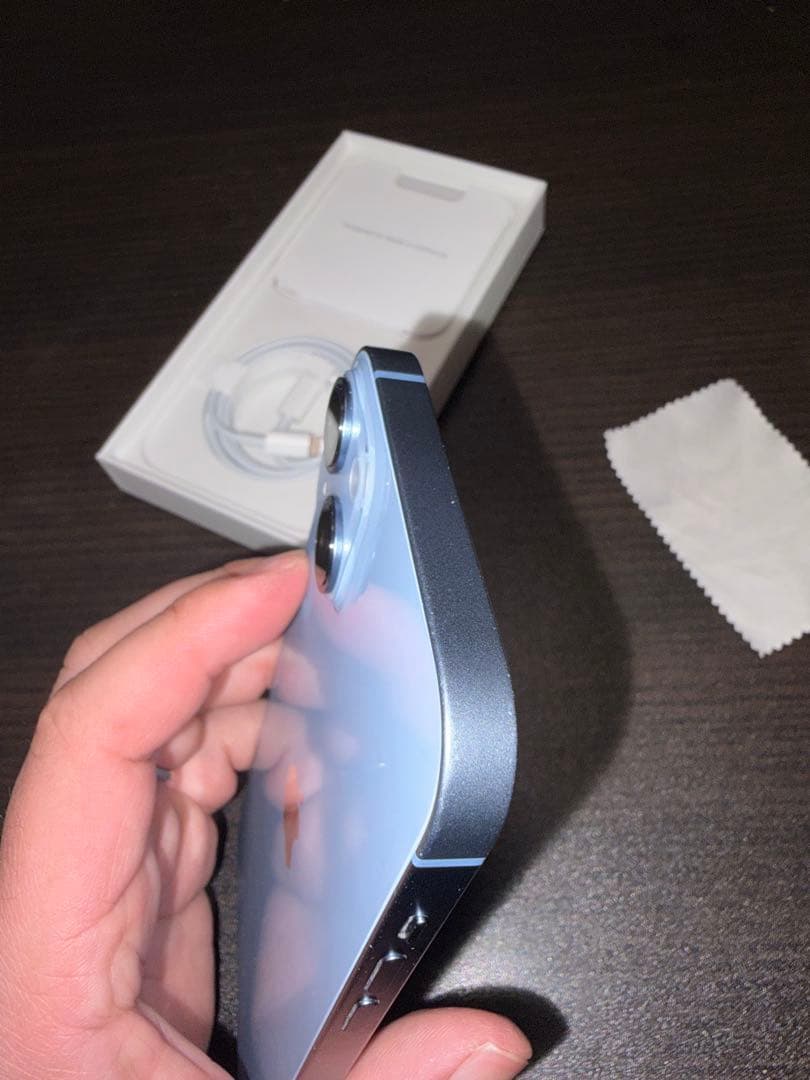 iPhone14 plus ブルー