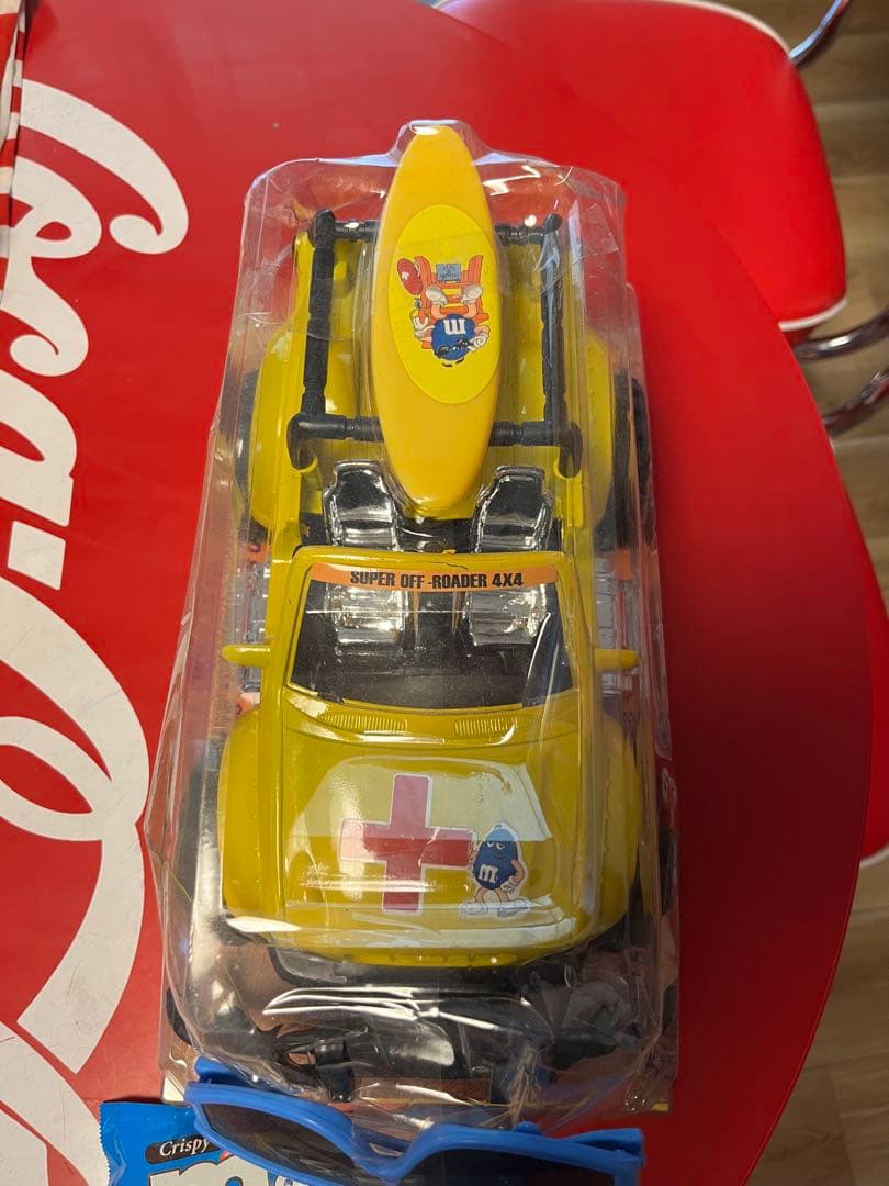 激レア　m&m's ライフガード　車　おもちゃ