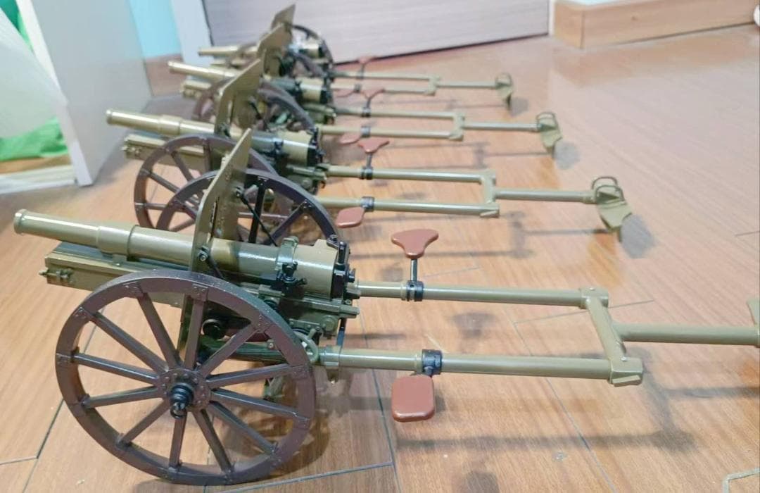 １/6スケール　手作　四一式山砲　模型レプリカ　新品