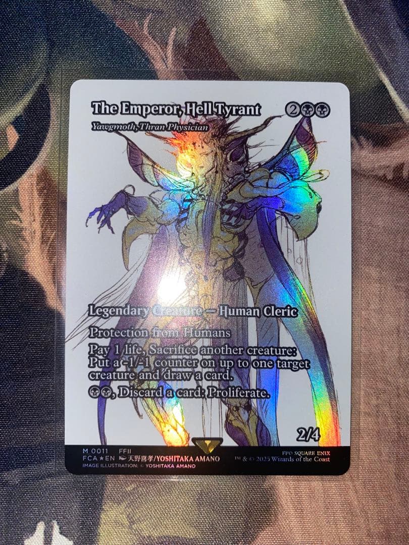 アーク 美品【英語 継承史foil】　世界を支配せんとする者、皇帝