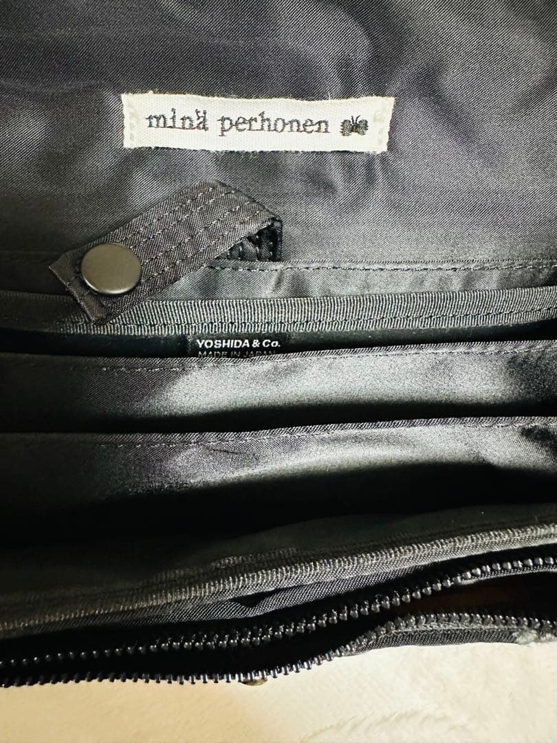 ミナペルホネン✖️PORTER ショルダーバッグ ブラック