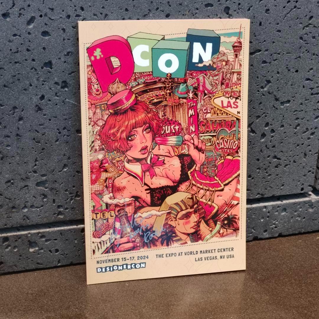 ロッキンジェリービーン DCON ブックレット 直筆サイン入り EROSTIKA