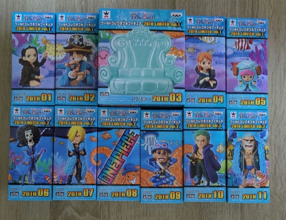 ワンピース　ワーコレ　「20th Limited」