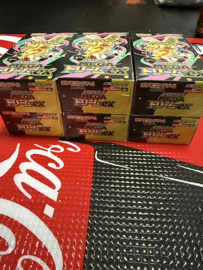 MEGAドリームex 6BOX シュリンクなしペ リペリあり