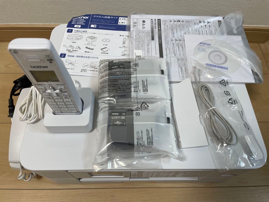 【美品】MFC-J739DN brother 複合機　ホワイト