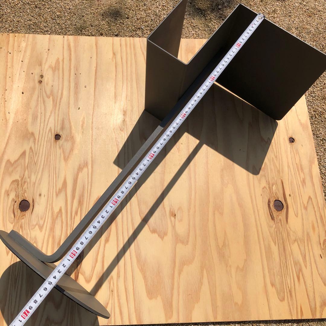 ◇廃盤◇MUJI 無印良品 idee mono サイドテーブル スチール グレー