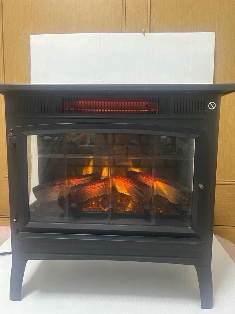 QVC 暖炉型ファンヒーター DFI-5010-01　「7017