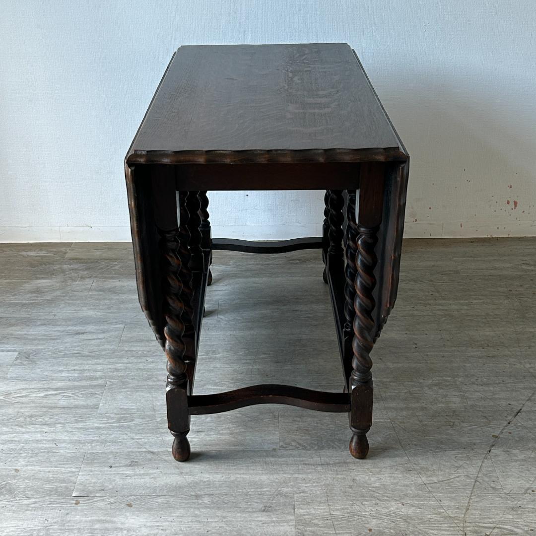 イギリス アンティーク家具 ゲートレッグテーブル 1930年頃 740A