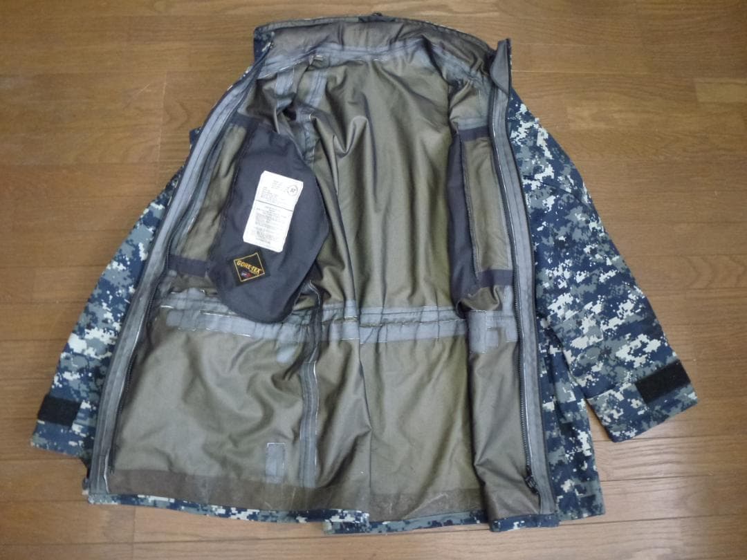 米軍実物 USN NWU迷彩 TYPE1 GORE-TEX ゴアテックス　パーカ