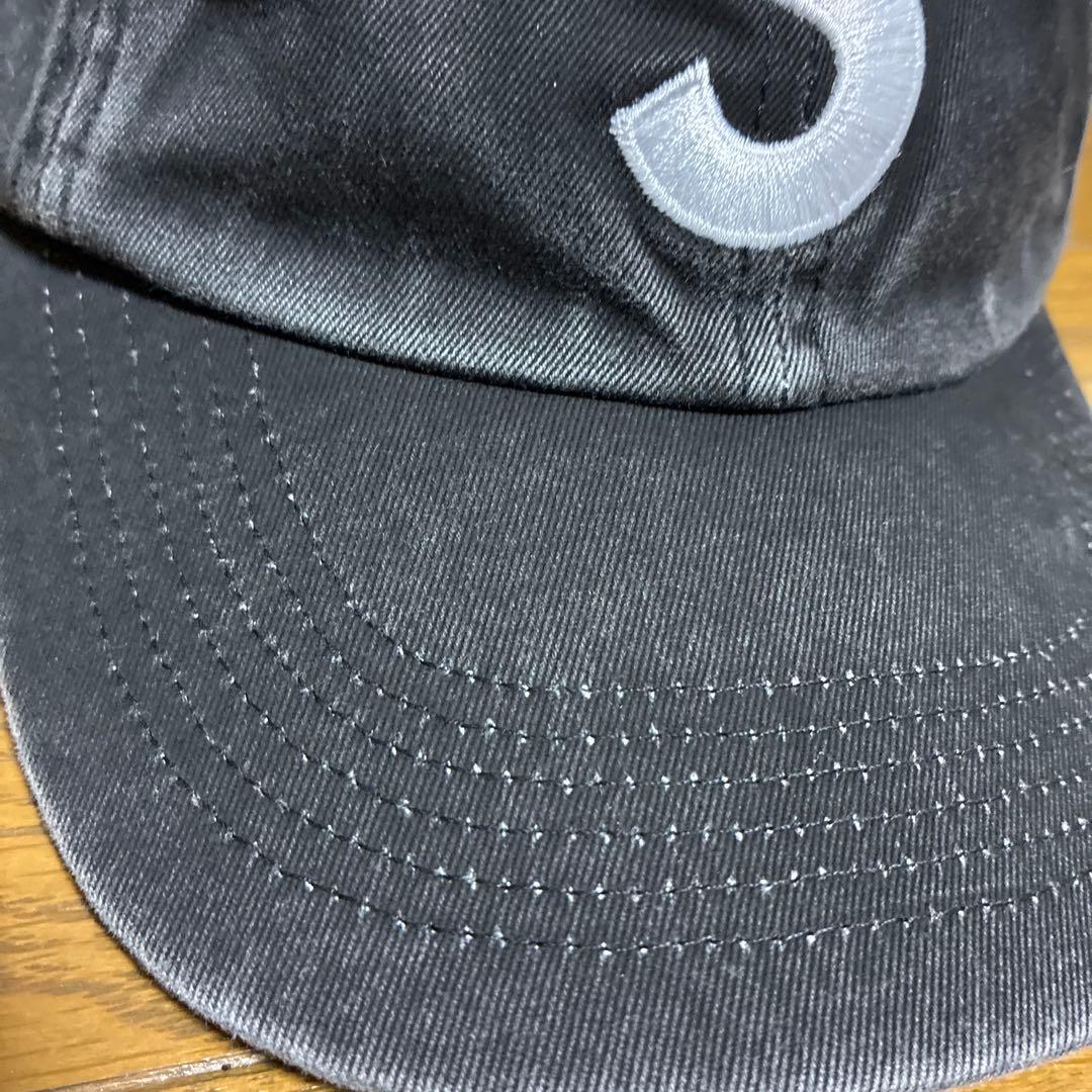 Supreme S Logo cap シュプリーム Sロゴ キャップ 黒SS25