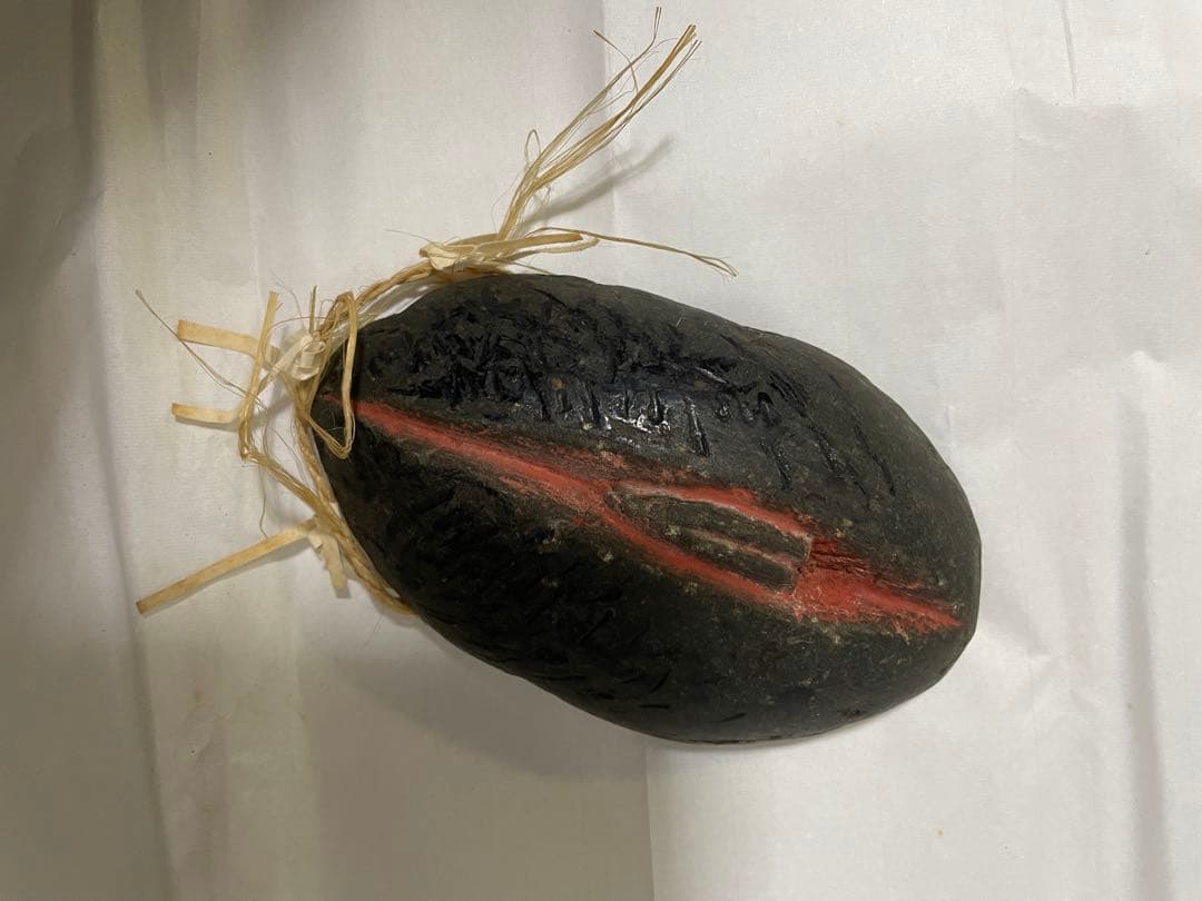 民芸品 木彫り 性神 信仰人形 ガラスケース入り／夫婦和合・安産祈願／詳細不明