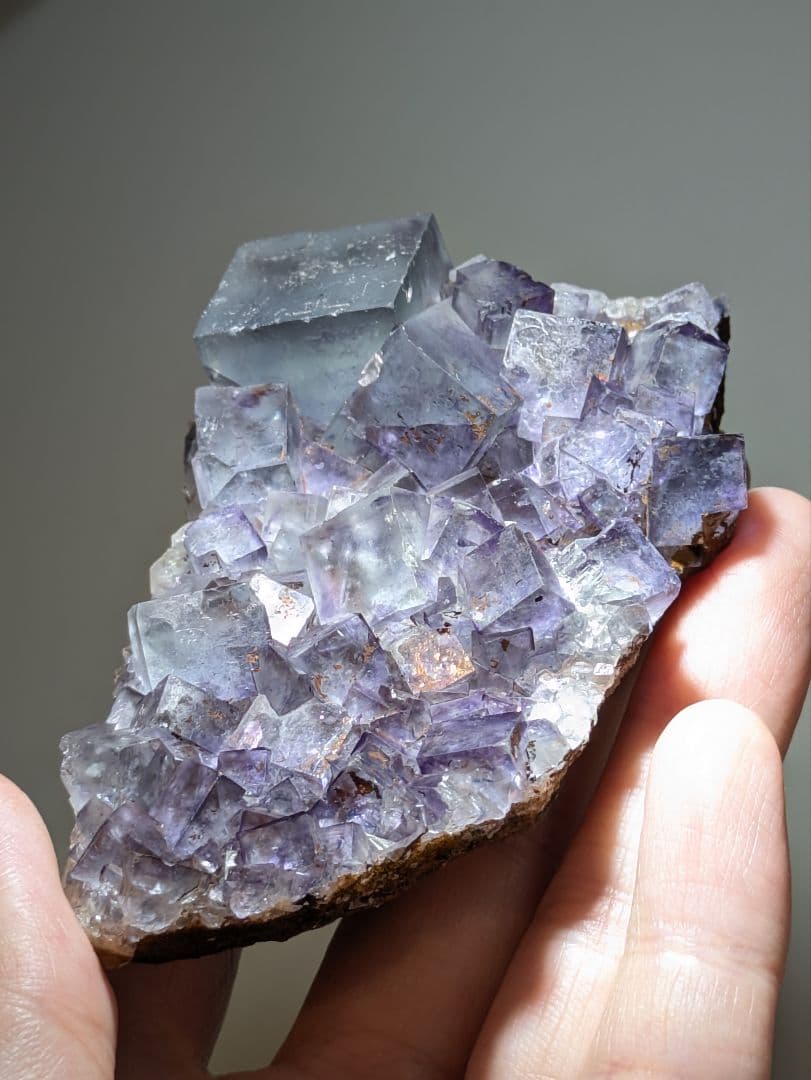 フローライト　モロッコ　① 鉱物標本　原石　蛍石