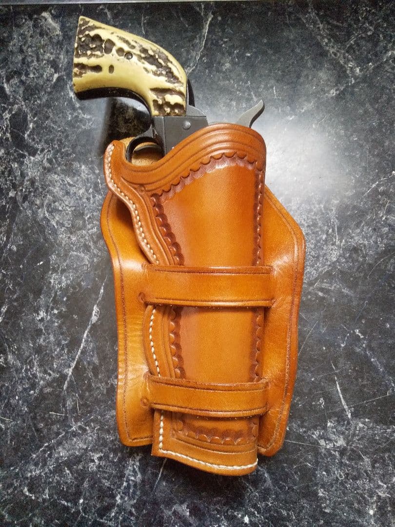 オールドタイプシャイアンホルスターSAAピースメーカー用 本革