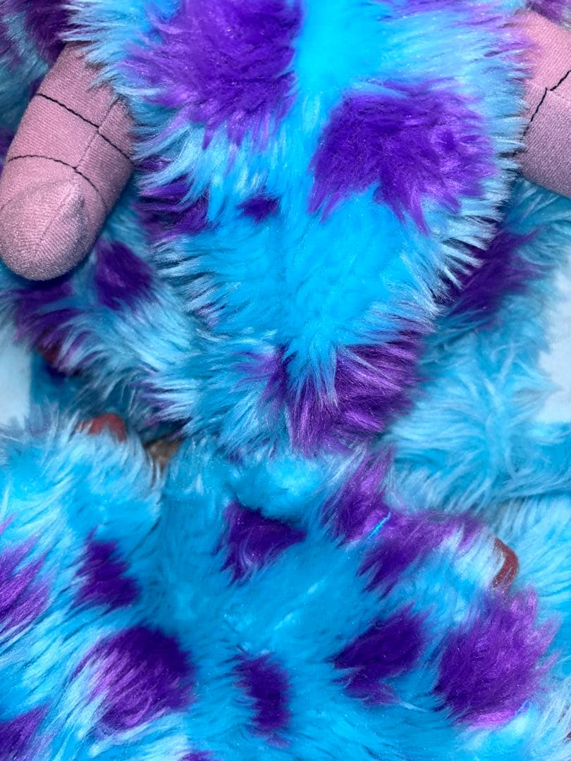 美品　モンスターズ・インク　サリー　マフラーファンキャップ