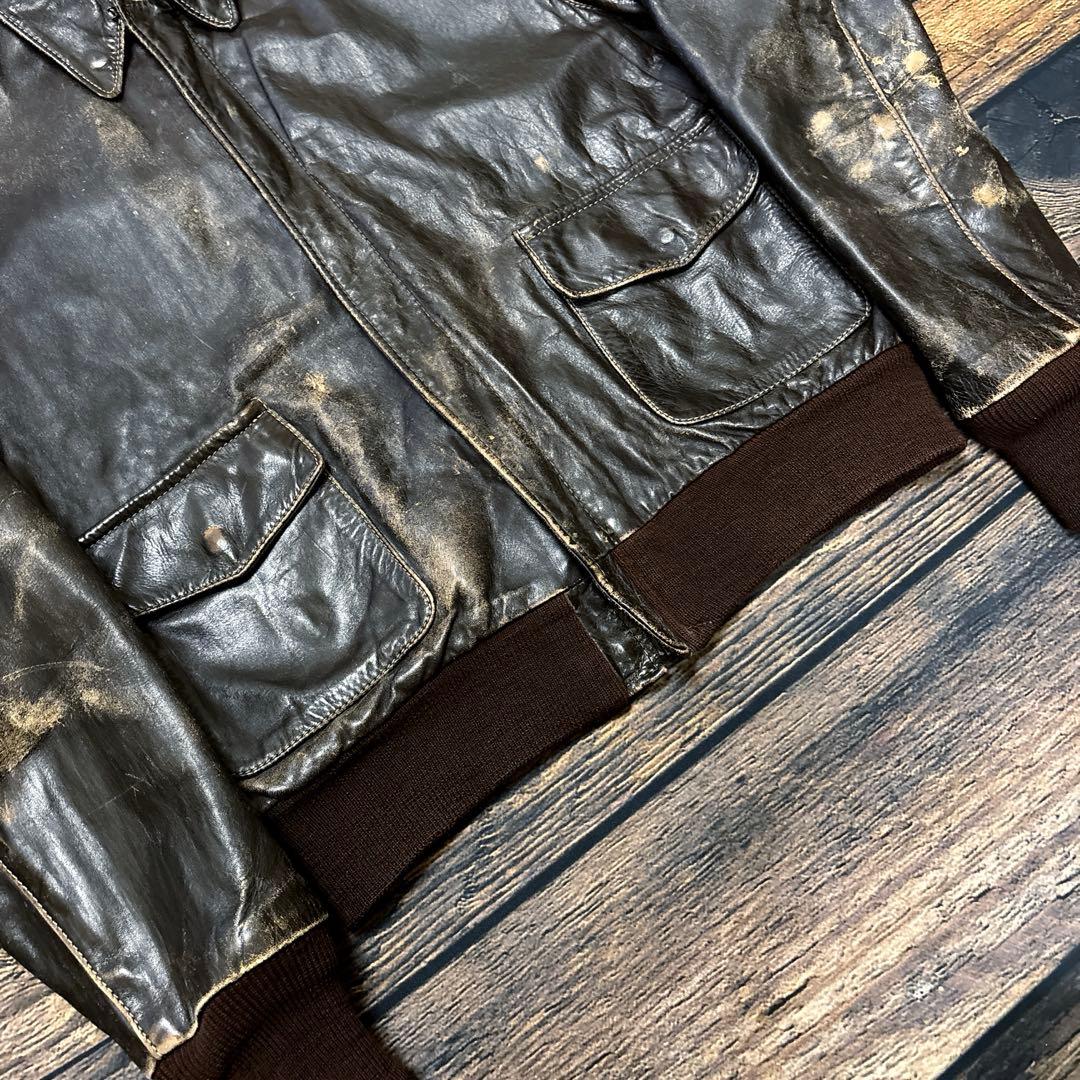 ジャケット・アウター VANSON / A-2 leather flight jacket