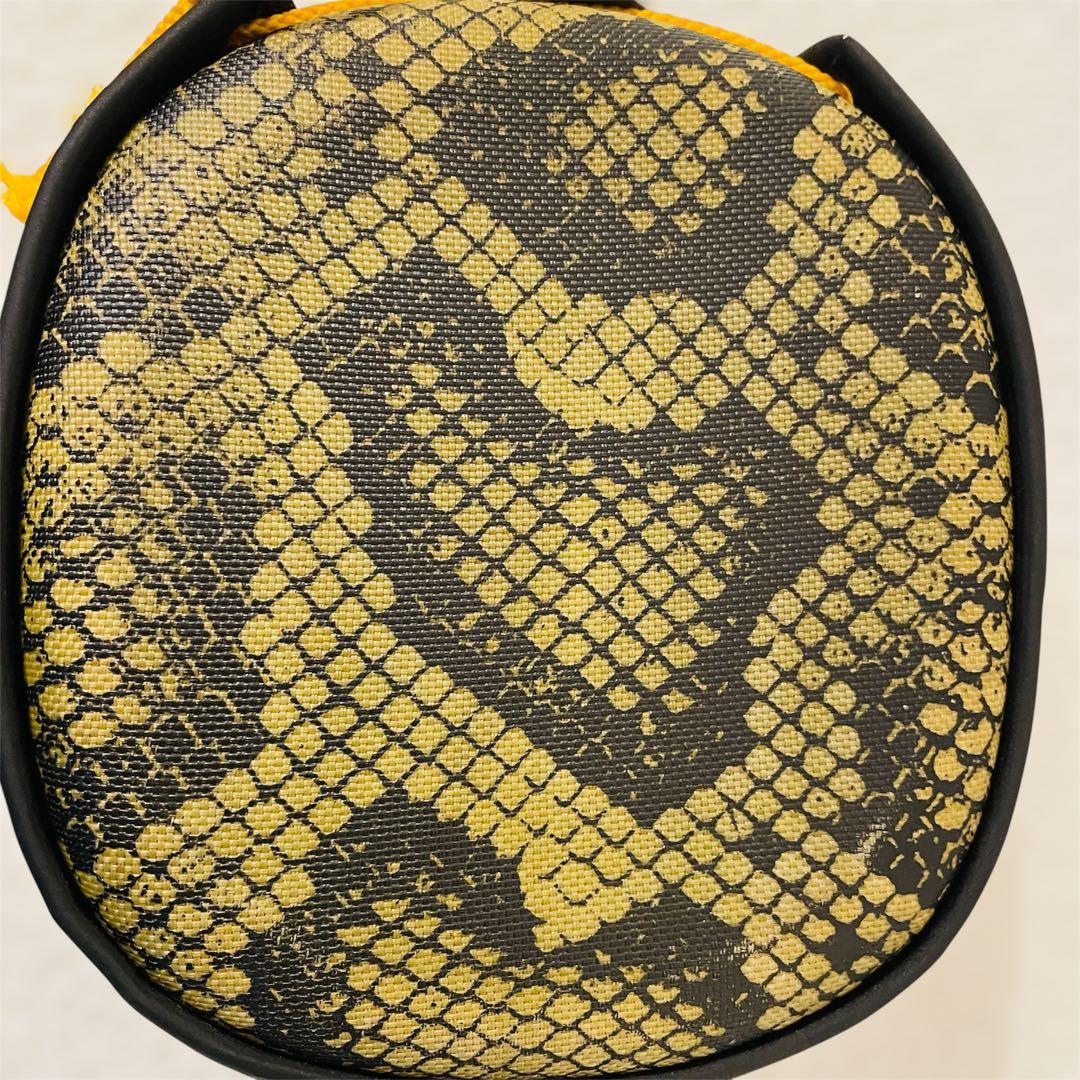 【美品】沖縄三線 人工皮革 蛇柄 胴巻き カラクイ全木　初心者向け