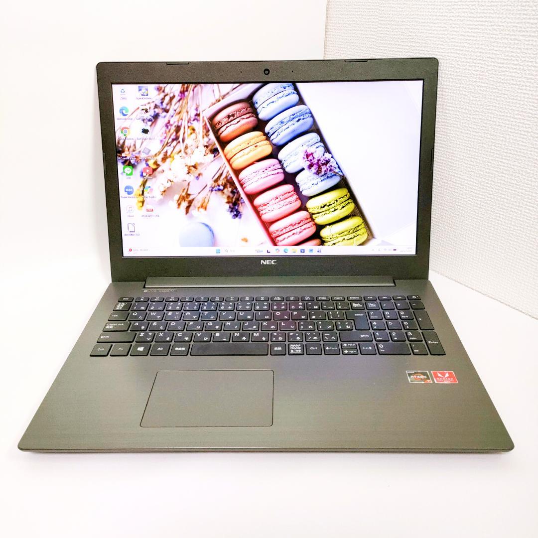 Windows11✨️Ryzen7/オフィス/NEC/カメラ付きノートパソコン