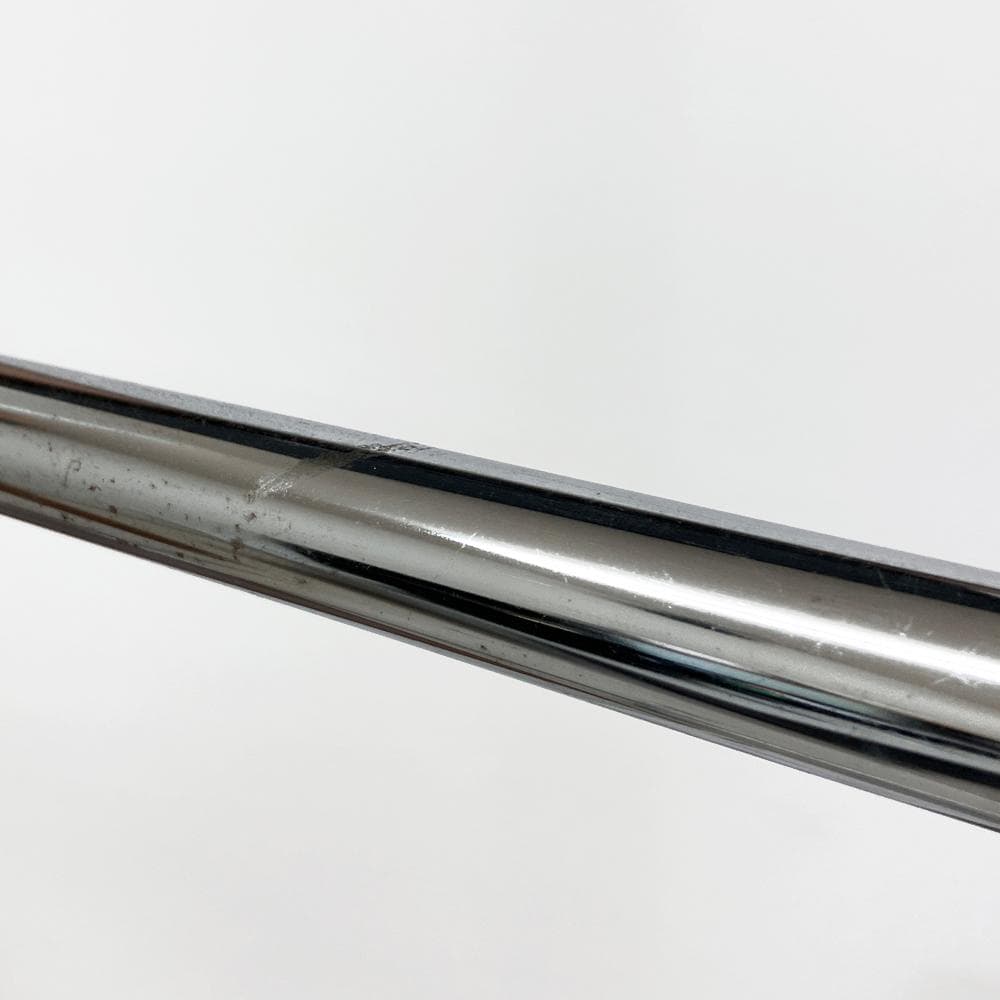 #2772-シルバー　期間限定お値下げ　重量用2段ハンガーラック　シルバー