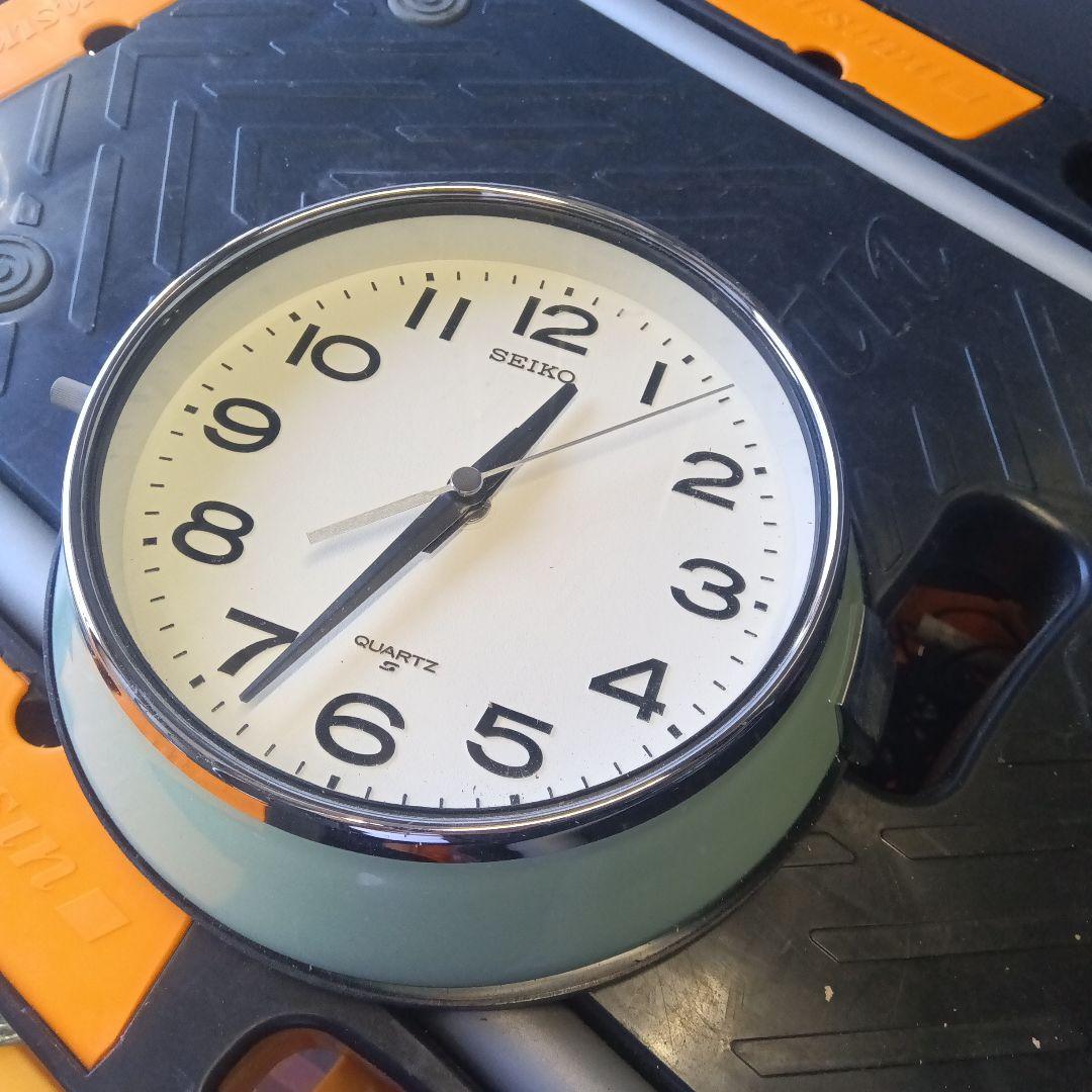 SEIKO セイコー 防塵型クオーツ掛時計 レトロ KS474M