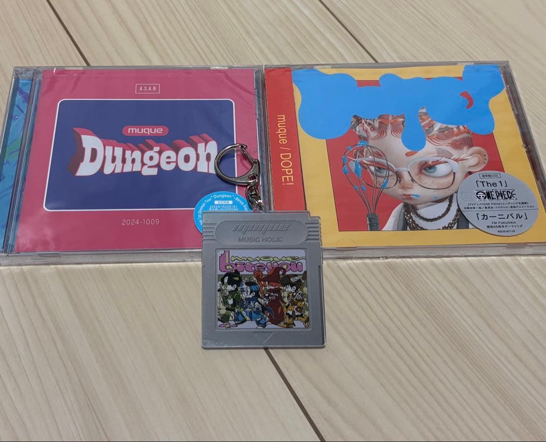 muque キーホルダー　CDセット