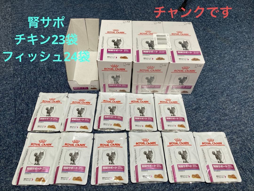 未開封‼️: CANIN 療法食 腎臓サポート チキン＋フィッシュ