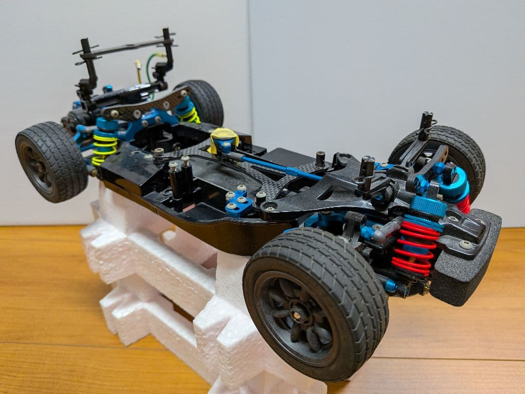 ユ*ル様 タミヤ 1/10 RC Mシャーシ M-06 組み立て済み 未走行