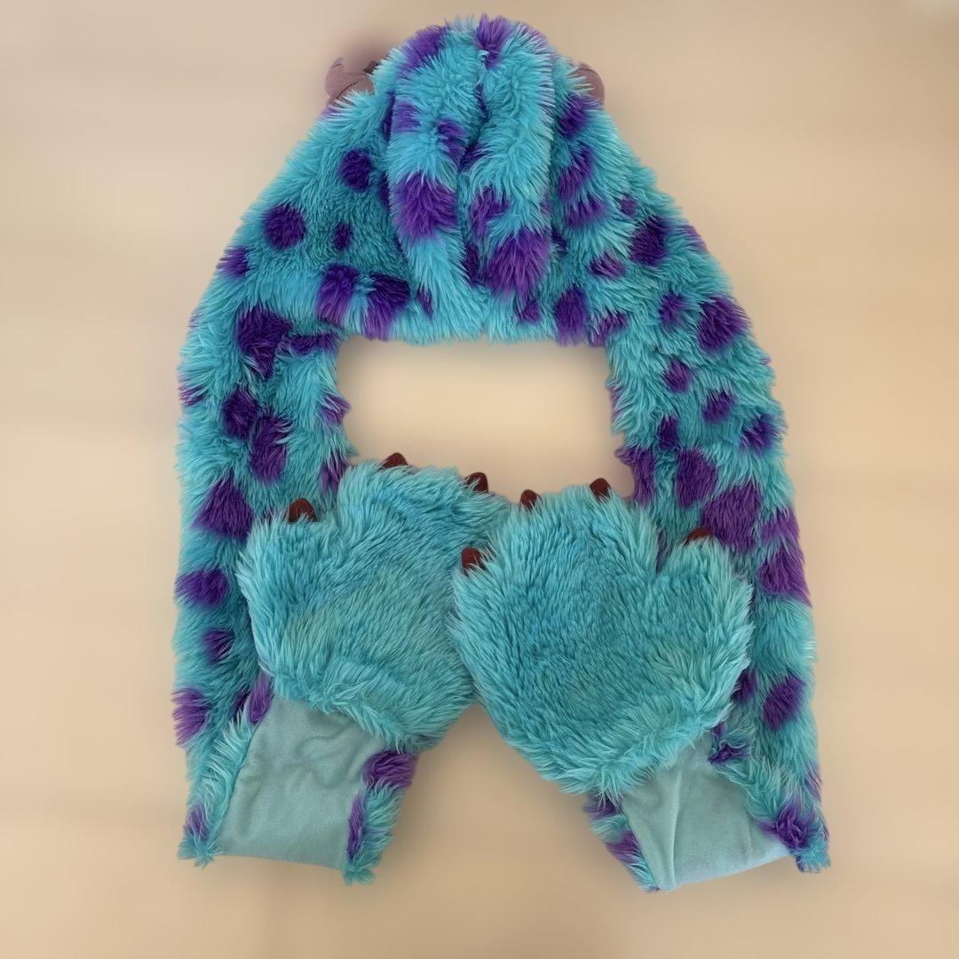 モンスターズインク　サリー　マフラーキャップ