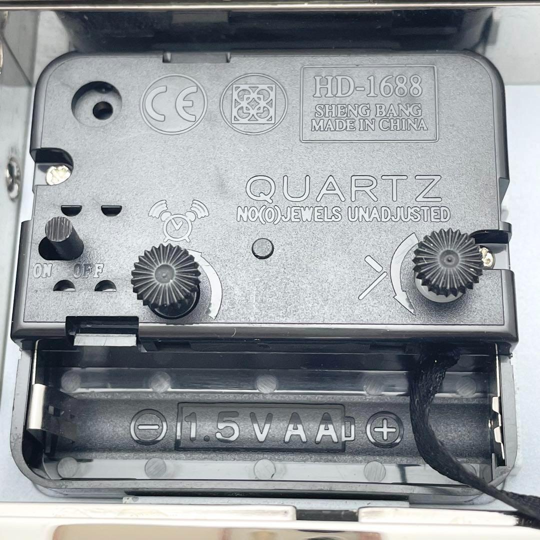 【極美品】ザ・テラスホテルズ 置時計 シルバー 沖縄 ブセナテラス