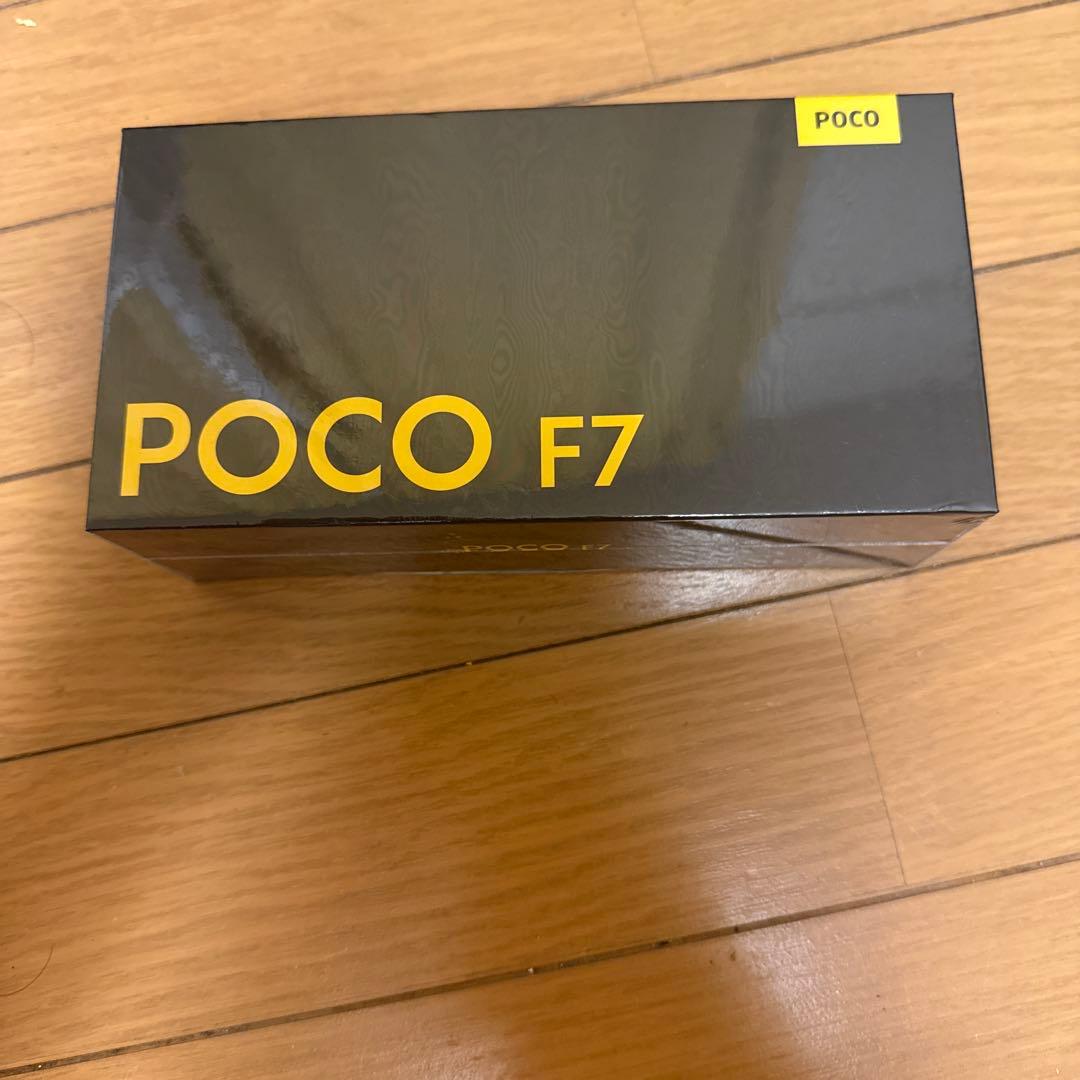 携帯電話本体 POCO F7 silver 12GB RAM 512GB ROM