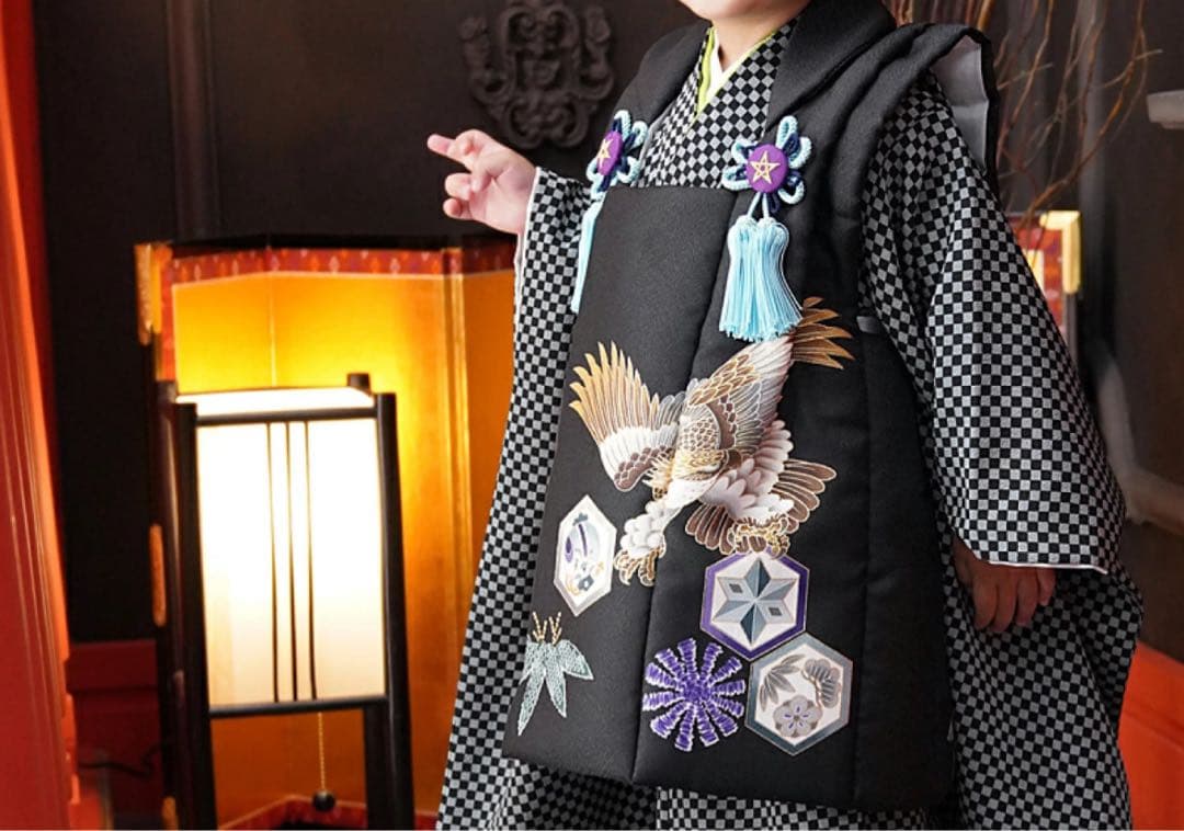 着物 七五三 3歳 被布セット 被布 キッズ　子供