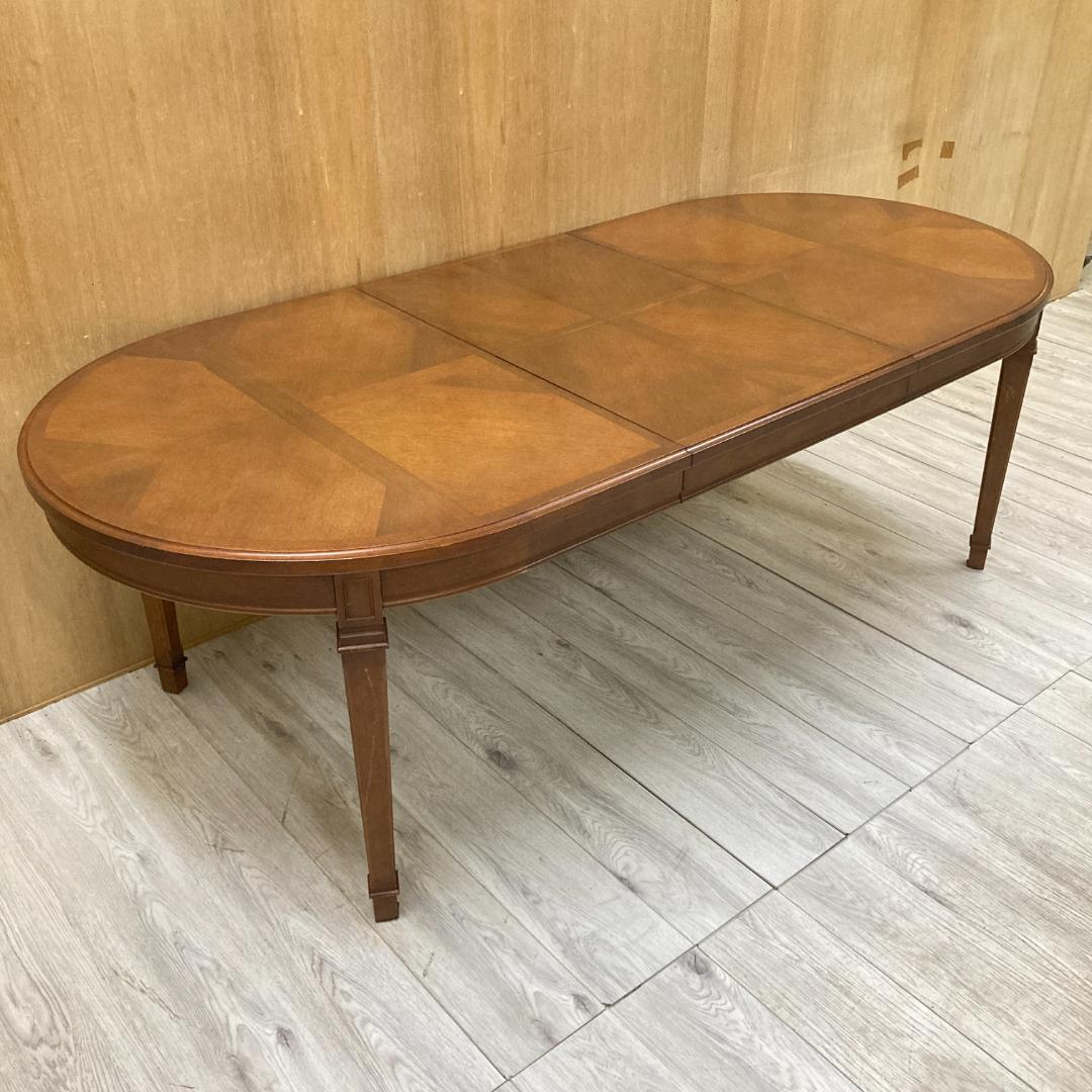 【マルニ】伸長式　ダイニングテーブル　エクステンション 伸縮