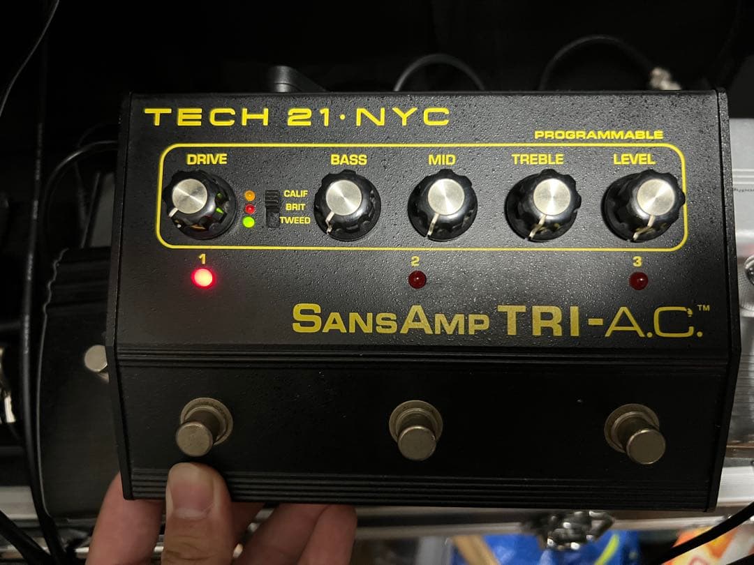 ブラックフライデー TECH 21 NYC SansAmp TRI-A.C.