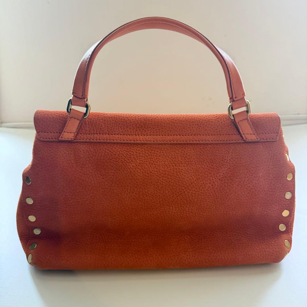 ザネラート ポスティーナ S オレンジ 2way ショルダーバッグ