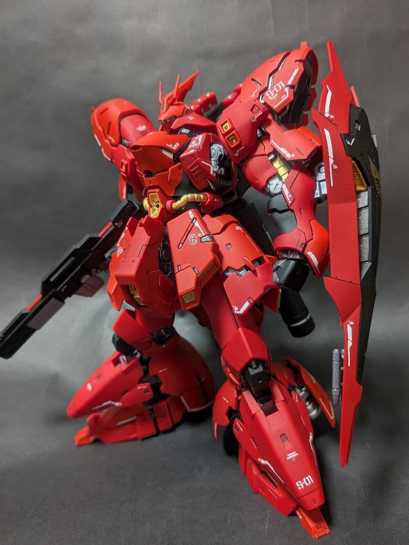ヒ*ロ様 完成品 ガンプラ RG サザビー MSN-04 SAZABI